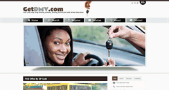 Desktop Screenshot of getdmv.com